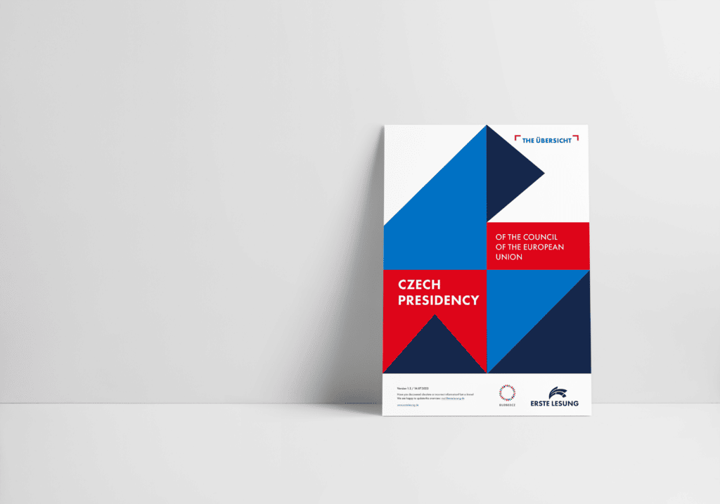 DieÜbersicht Czech Presidency